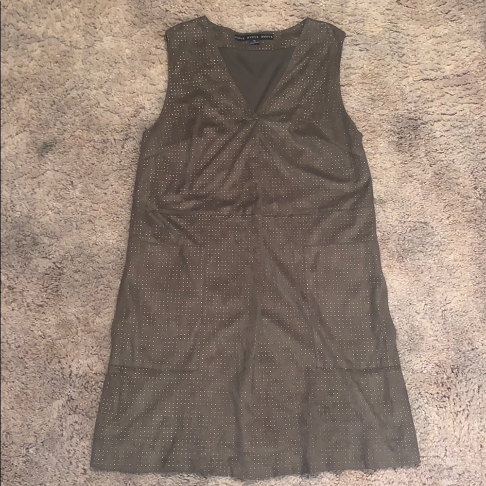 HYFVE Olive and Gold Dress